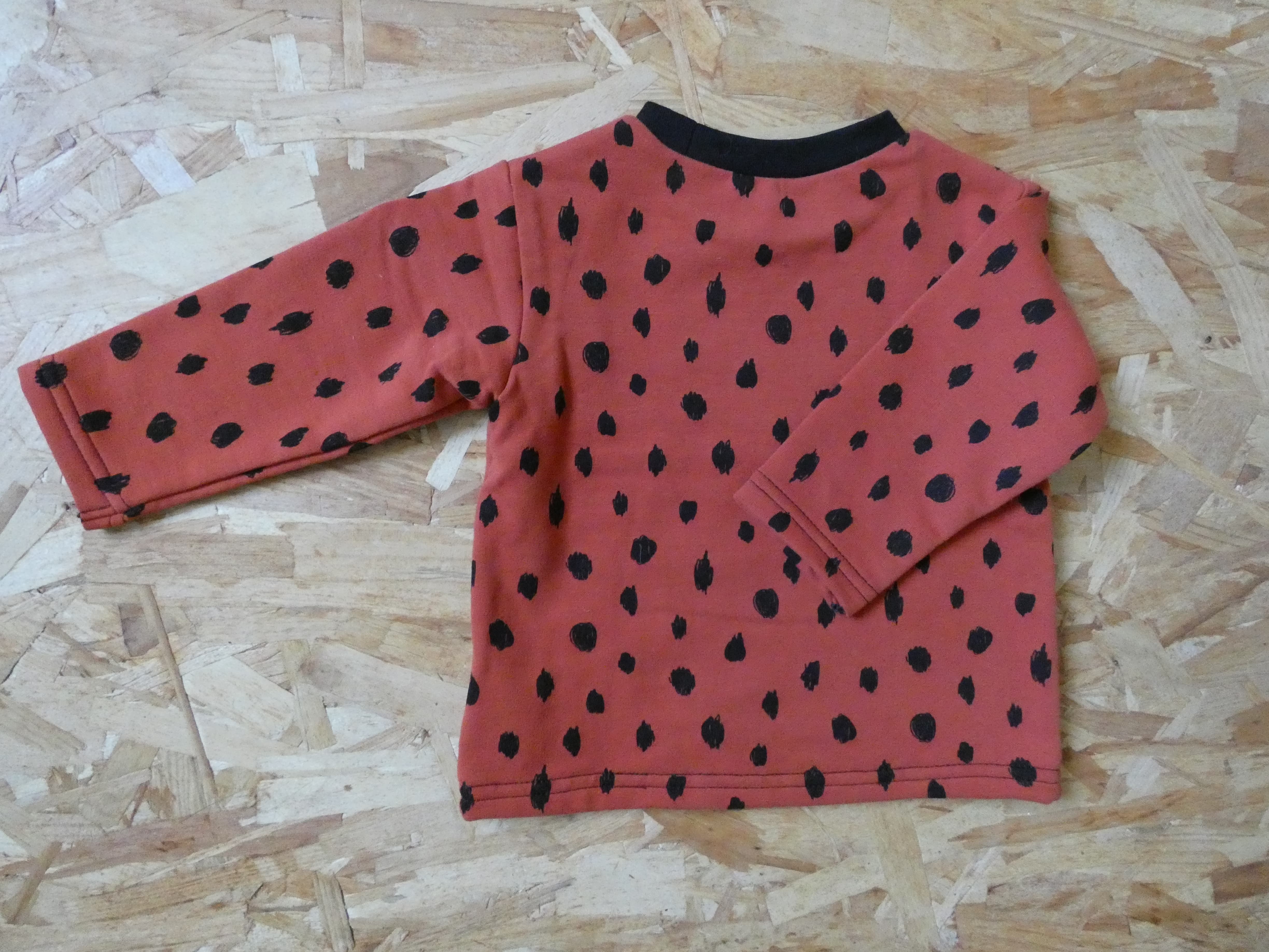 T-shirt Manches Longues Enfant – Col Rond Uni – Mélange Coton Doux – Printemps, Automne – Pour Garçons Et Filles