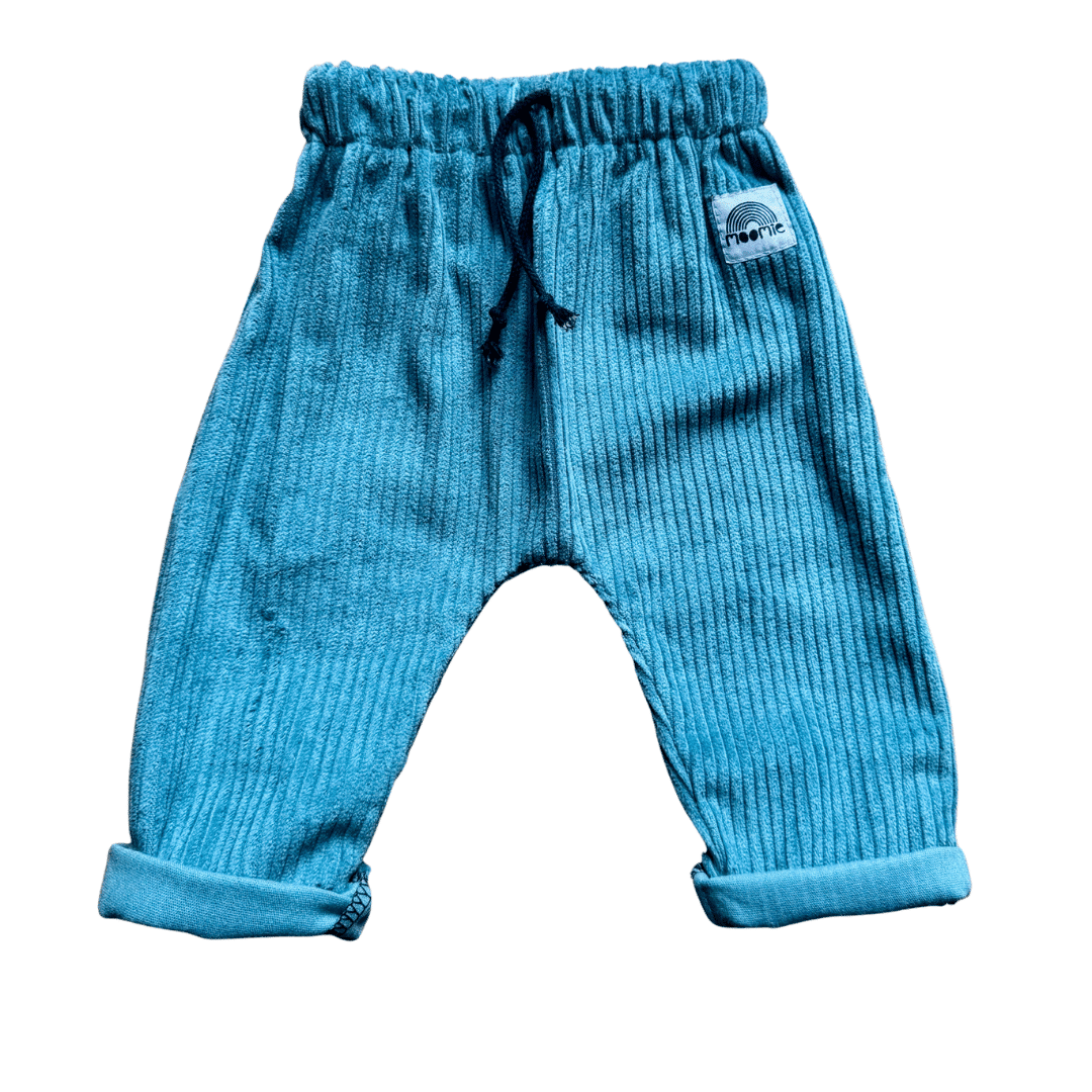 Pantalon velours bleu - Moomie – Image 3