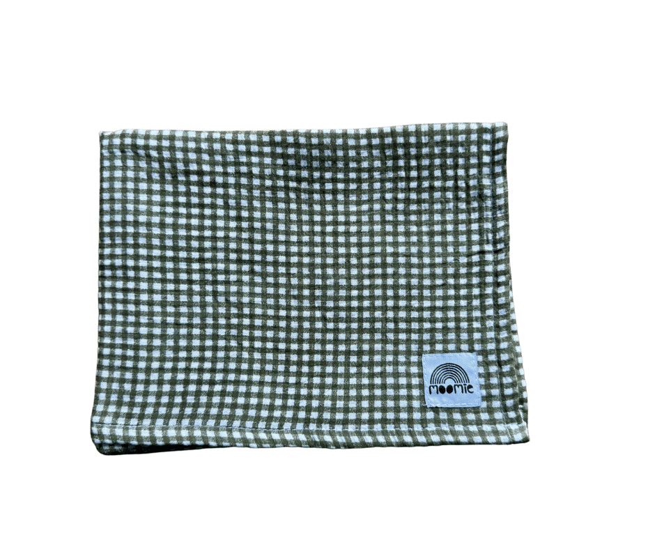 Foulard vichy kaki - Moomie – Image 2
