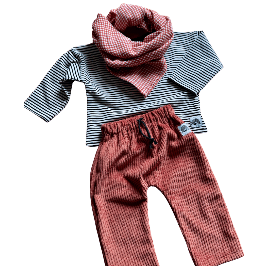 Foulard vichy terracotta - Moomie