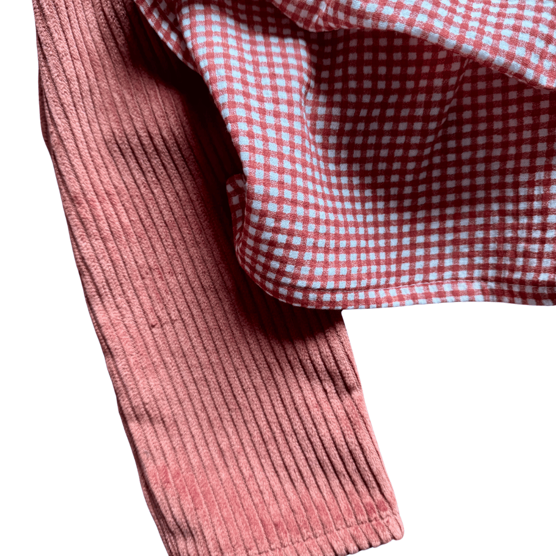Foulard vichy terracotta - Moomie – Image 4