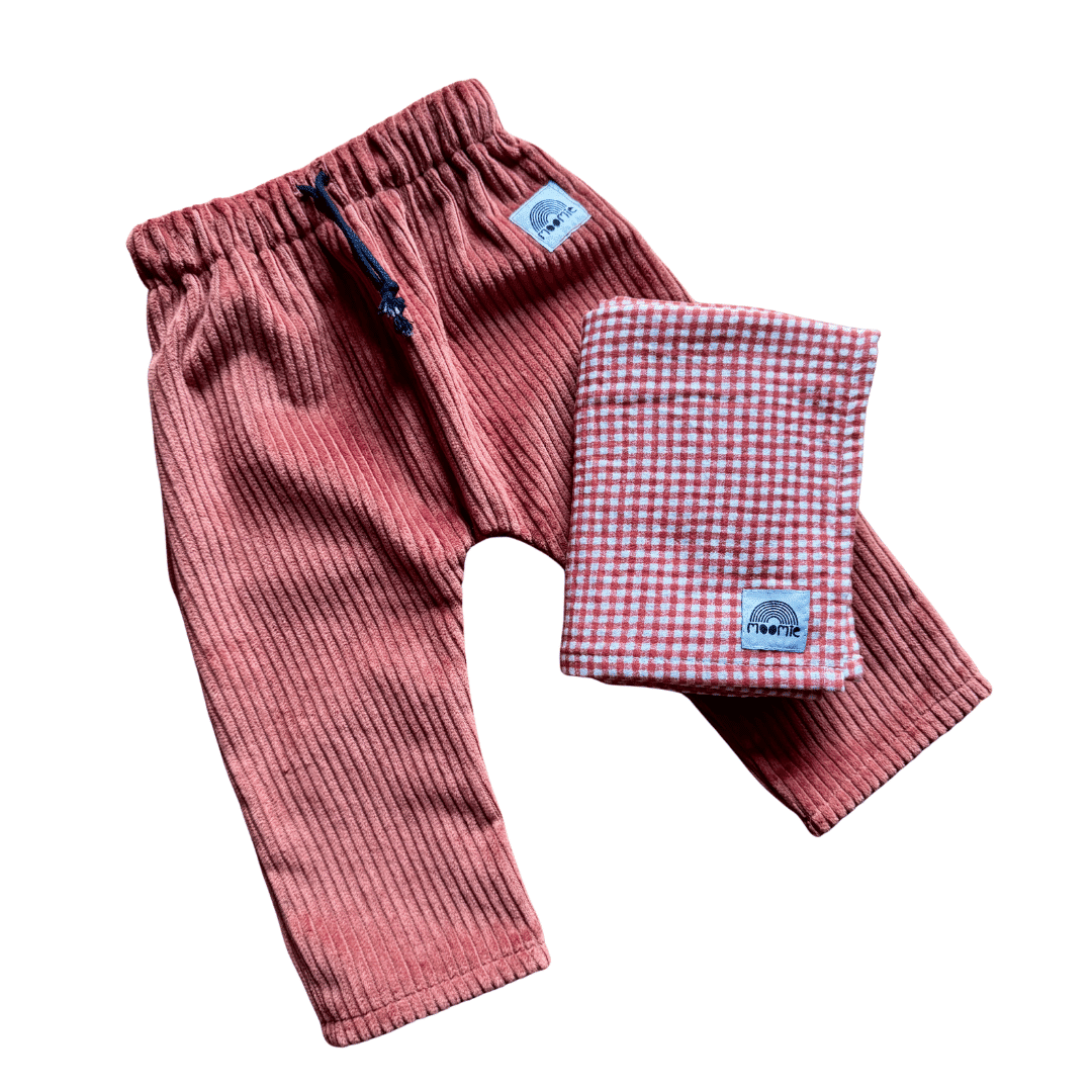 Foulard vichy terracotta - Moomie – Image 3