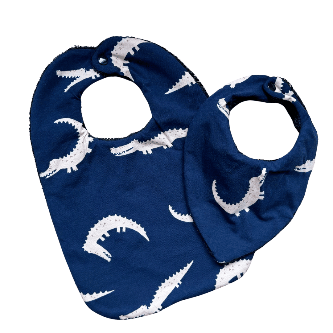 Bavoir bandana Alligator - Moomie – Image 2