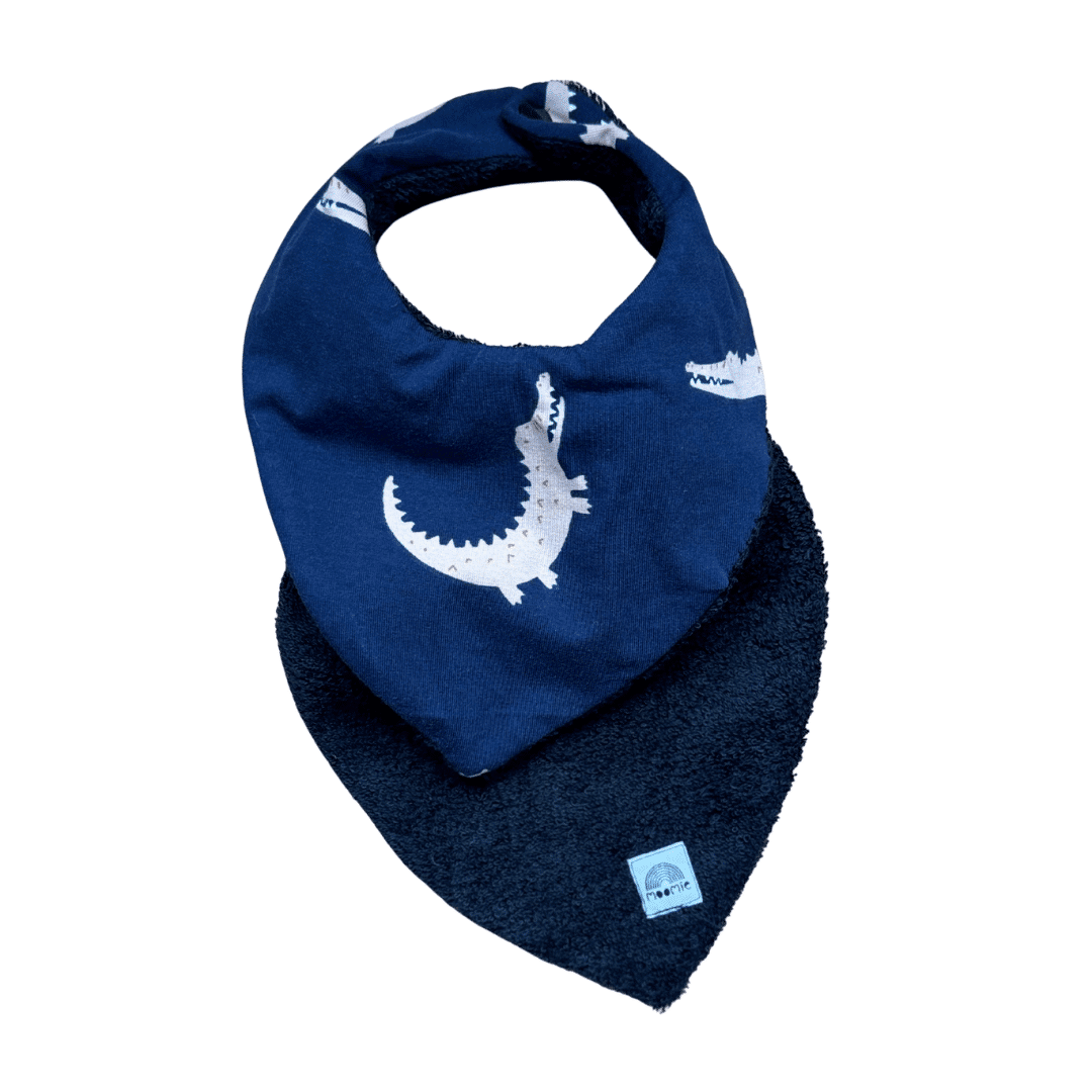 Bavoir bandana Alligator - Moomie
