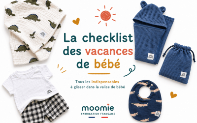 La checklist des vacances de bébé