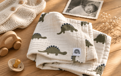 Le lange bébé : ce petit bout de tissu qui traverse les générations