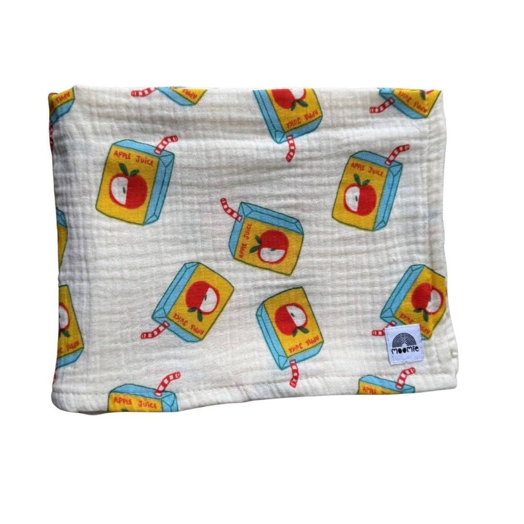 Lange bébé Apple Juice 60 x 60 cm en gaze de coton